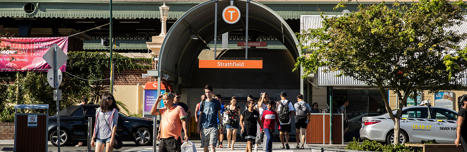 Welcome to Strathfield Council - Strathfield Train Station